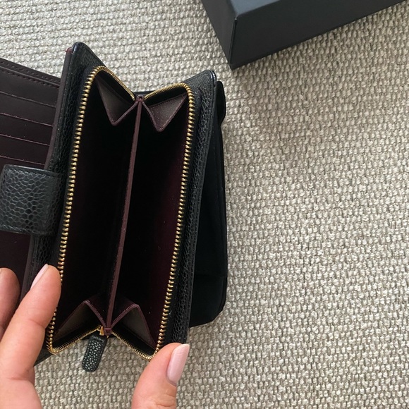 Chanel wallet black caviar, new with tags - Picture 3 of 5